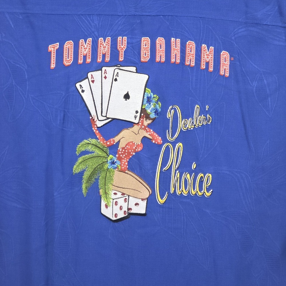 Tommy Bahama Blue Dealer's Choice Casual Shirt